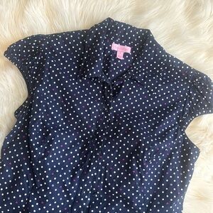 Lily Pulitzer button up blouse